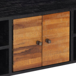Berkfield Durable Tv Cabinet 112X31X45 Cm Solid Reclaimed Teak - thumbnail 7