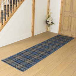 Tartan Hallway Runner Rug - Soft, Comfortable & Durable Carpet For Hall, Kitchen & Corridor - thumbnail 2