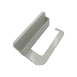 SecureFix Direct Self Adhesive Toilet Roll Holder With Mobile Phone Storage (Wall Mounted White Stick On) - thumbnail 2