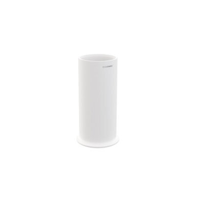Cosmic Toothbrush Holder, Bathroom Tumbler, White, Award-Winning Design, Geyser Collection - image 1