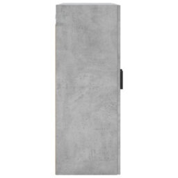 Berkfield Wall Mounted Cabinets 2 Pcs Concrete Grey 69.5X34X90 Cm - thumbnail 7