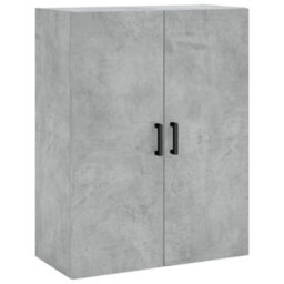 Berkfield Wall Mounted Cabinets 2 Pcs Concrete Grey 69.5X34X90 Cm - thumbnail 5