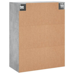 Berkfield Wall Mounted Cabinets 2 Pcs Concrete Grey 69.5X34X90 Cm - thumbnail 8