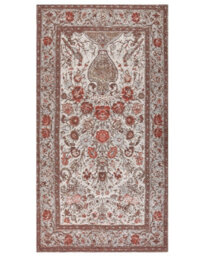 Beliani Rug Binnisz Red 80 X 150 Cm Cotton - thumbnail 4