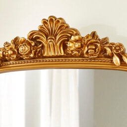 The Online Mirror Shop Chatsworth Gold Rectangular Wall Mirror - Elegant Frame Design- H 112Cm X W 80Cm - thumbnail 2