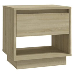 Berkfield Bedside Cabinet Sonoma Oak 45X34X44 Cm Engineered Wood - thumbnail 2