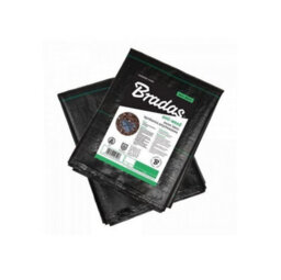 70Gsm Lightweight Woven Weed Barrier Sheet 3.2M X 20M - Water-Permeable, Uv Resistant - thumbnail 2