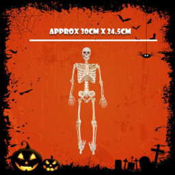 Halloween Skeleton Decoration Led Eyes Trick Or Treat Party 36 Inch - thumbnail 2