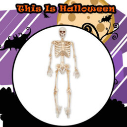 Halloween Skeleton Decoration Led Eyes Trick Or Treat Party 36 Inch - thumbnail 7