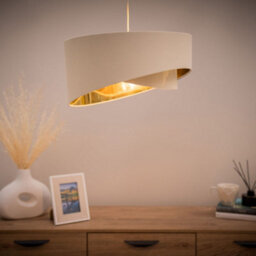 Valuelights Trekan Cream Ceiling Shade (D)40Cm - thumbnail 4