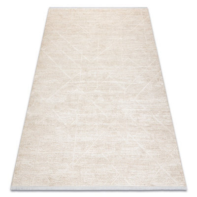 RugsX Modern Carpet Duke 51533 Cream - Geometric, Structured, Very Soft, Fri  180X270 Cm - image 1