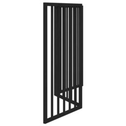 Walplus Black Dog Gate Foldable 3 Panels 150 Cm Poplar Wood - thumbnail 5