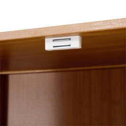 Wooden Shoe Cabinet Storage Cupboard Footwear Stand Rack Double Rattan Doors - thumbnail 5