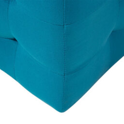 Wyld And Coco Blue Velvet Tufted Ottoman Storage Bench - Hinged Lined Interior, Mdf Frame, 72 X 42 X 40 Cm - thumbnail 8