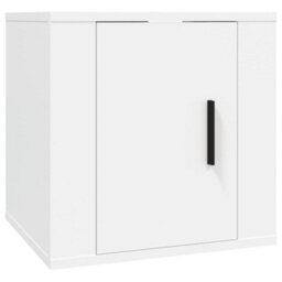 Berkfield Classic 8 Piece Tv Cabinet Set White Engineered Wood - thumbnail 5