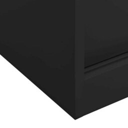 Berkfield Durable Office Cabinet With Sliding Door Anthracite 90X40X90 Cm Steel - thumbnail 6
