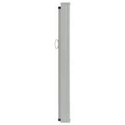 Berkfield Patio Retractable Side Awning 140X500 Cm Cream - thumbnail 3