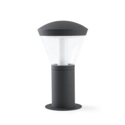 Luminosa Lighting Luminosa Shelby Led Outdoor Pedestal Light White, Dark Grey Ip65 - thumbnail 1