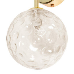 Beliani Set Of 2 Wall Lamps Beige And Gold Glass Metal - Modern Living Room Hallway Bedroom Lighting - thumbnail 7