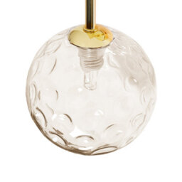 Beliani Set Of 2 Wall Lamps Beige And Gold Glass Metal - Modern Living Room Hallway Bedroom Lighting - thumbnail 5