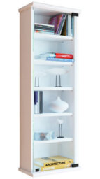Vcm Cd Dvd Wall Rack Cabinet Loposa Glass Door