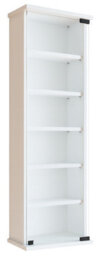 Vcm Cd Dvd Wall Rack Cabinet Loposa Glass Door - thumbnail 2
