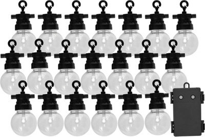 Netagon Luxform Lighting Outdoor Fiji 20 Bulb String Light Set With 24 Hour Timer - image 1