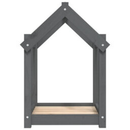 Walplus Dog Bed Grey 61X50X70 Cm Solid Wood Pine - thumbnail 6