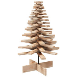 Berkfield Wooden Christmas Tree For Decoration 100 Cm Solid Wood Pine - thumbnail 5