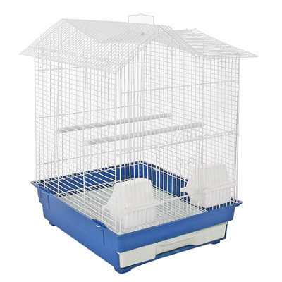 Kct Indoor Bird Cage Santiago Plus Exotic Portable Small - Blue - image 1