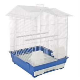 Kct Indoor Bird Cage Santiago Plus Exotic Portable Small - Blue - thumbnail 1