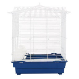 Kct Indoor Bird Cage Santiago Plus Exotic Portable Small - Blue - thumbnail 4