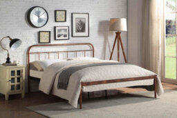 Bourton Copper Metal Bed Frame - King Size 5Ft - thumbnail 2