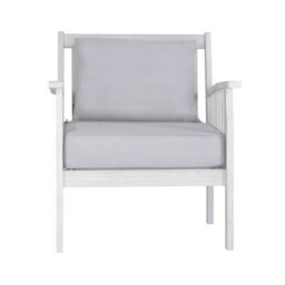 Charles Bentley Fsc Acacia White Washed 4 Piece  Garden Outdoor Lounge Set - thumbnail 6