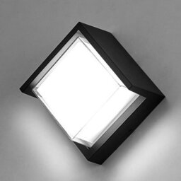 CGC Lighting Cgc Sophia Square Black & White Led Outdoor Garden Porch Wall Or Ceiling Light - thumbnail 4
