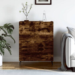 Berkfield Classic Sideboard Smoked Oak 69.5X34X90 Cm Engineered Wood - thumbnail 2