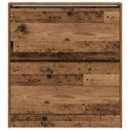 Walplus Shoe Cabinet Old Wood 80 X 21 X 87.5 Cm Engineered Wood - thumbnail 6