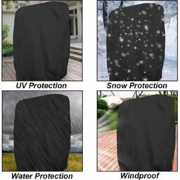Set Of 2 Waterproof, Zero-Gravity Garden Chair Covers, Folding 82 X 22 93 Cm, Uv-Resistant, Covers - thumbnail 3