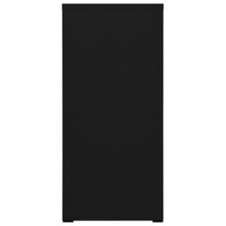 Berkfield Filing Cabinet Black 46X62X133 Cm Steel - thumbnail 3