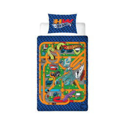 Hot Wheels Playful Single Polycotton Duvet Cover And Pillowcase Set - thumbnail 7