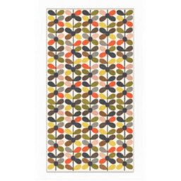 Decoranddecor Rug, Washable Rugs, Bedroom Kitchen Rugs, 80X150Cm, Non-Slip, Pet Friendly, Low Pile, Retro Floral Rug - Zoe - thumbnail 2