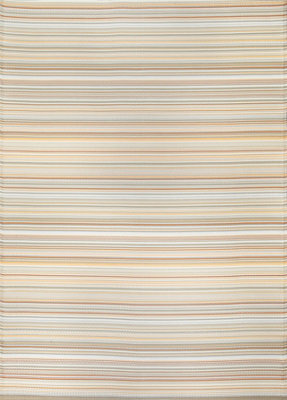 The Rugs Reversible Waterproof Outdoor Rugs Rainbow 1020 Beige - image 1