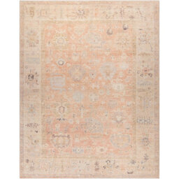 Livabliss Becki Owens Marlene-Vintage Pink Brown Traditional Vintage Boho Living Dining Bedroom Rug 157 X 213 Cm Easy Care, Non Shedding - thumbnail 1