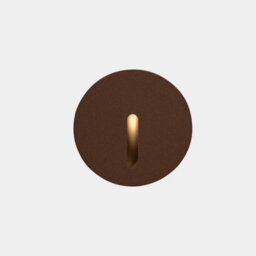 Luminosa Lighting Luminosa Bat Outdoor Recessed Wall Lamp Brown Led 2.2W 2700K Ip66 - thumbnail 1
