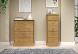 Core Products 4 Drawer Chest Of Drawers, Antique Waxed, Cotswold Collection - thumbnail 5