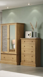 Core Products 4 Drawer Chest Of Drawers, Antique Waxed, Cotswold Collection - thumbnail 7