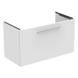 Ideal Standard I.life S Compact Matt White Wall-Mounted Bathroom Vanity Unit (H) 440mm (W) 800mm - thumbnail 2