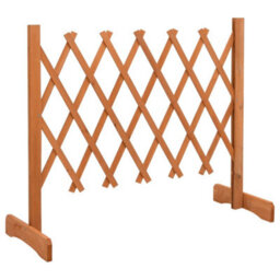 Vidaxl Garden Trellis Fence Orange 120X60 Cm Solid Firwood - thumbnail 2