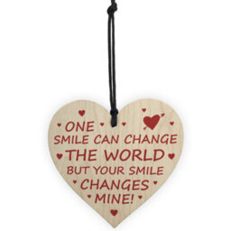 Red Ocean Novelty Wooden Heart Valentines Day Anniversary Gift For Boyfriend Girlfriend Husband Wife - thumbnail 5