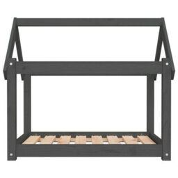 Walplus Dog Bed Grey 81X60X70 Cm Solid Wood Pine - thumbnail 5
